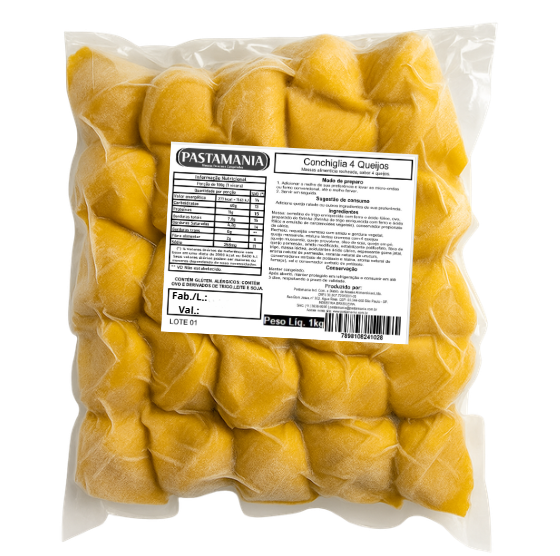 Conchiglia 4 Queijos 1kg
