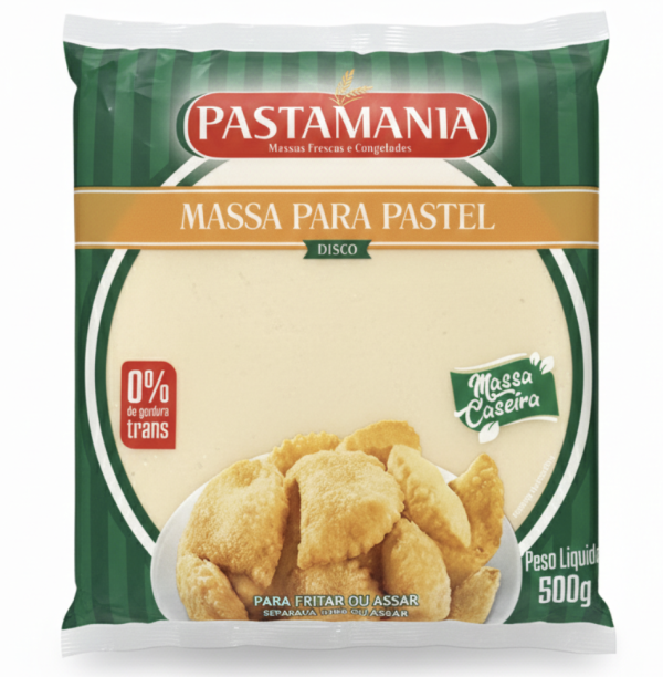 Massa de Pastel Disco 500 g